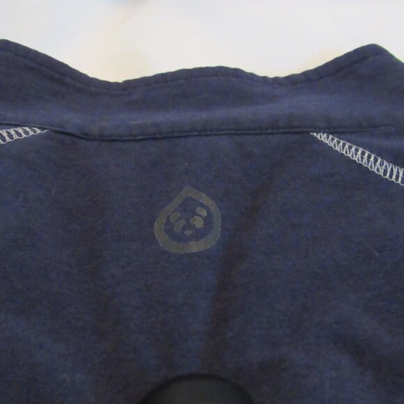 tasc Performance Blue/Cream Bamboo Lightweight Quarter-Zip Size Large EUC - Picture 7 of 8